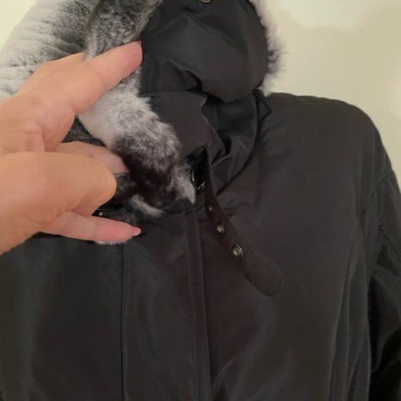 Winter coat with real fur - Picture 8 of 17